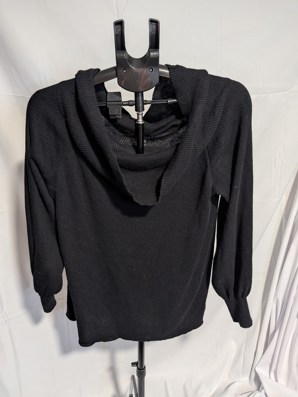Worthington Black Cowlneck Pullover Sweater